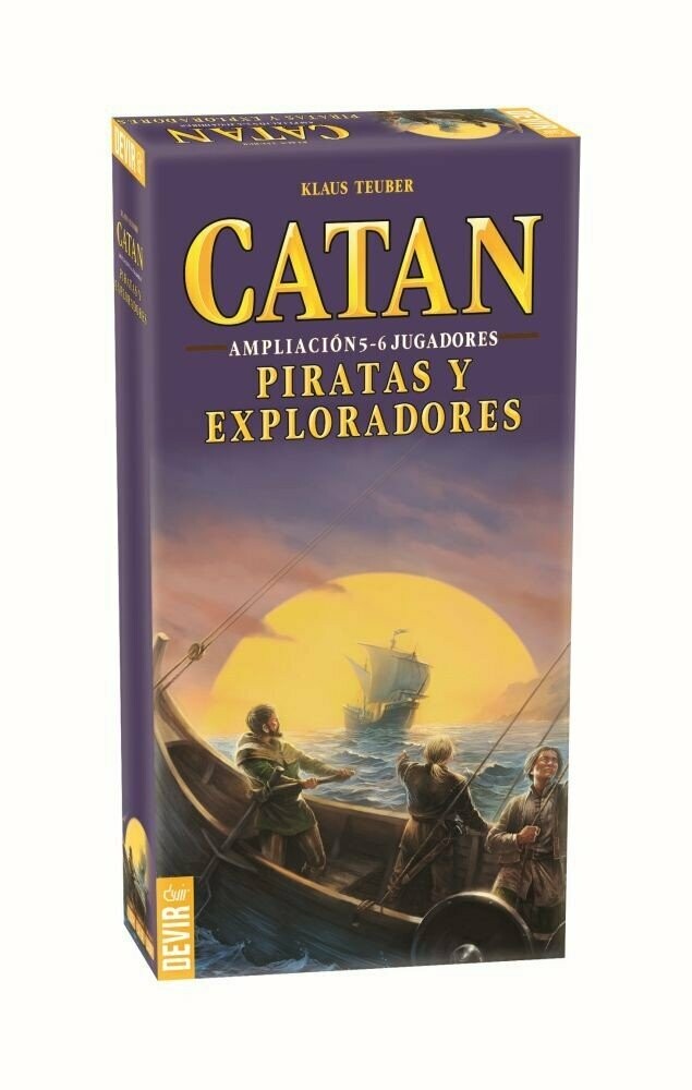 Catan Ampliación Piratas para 5-6 Jugadores