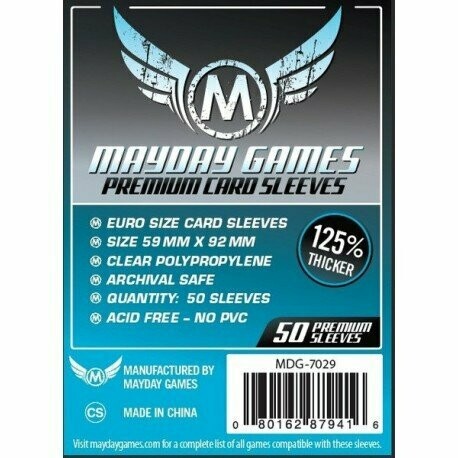 Fundas Mayday Euro Premium (59x92mm) (50)